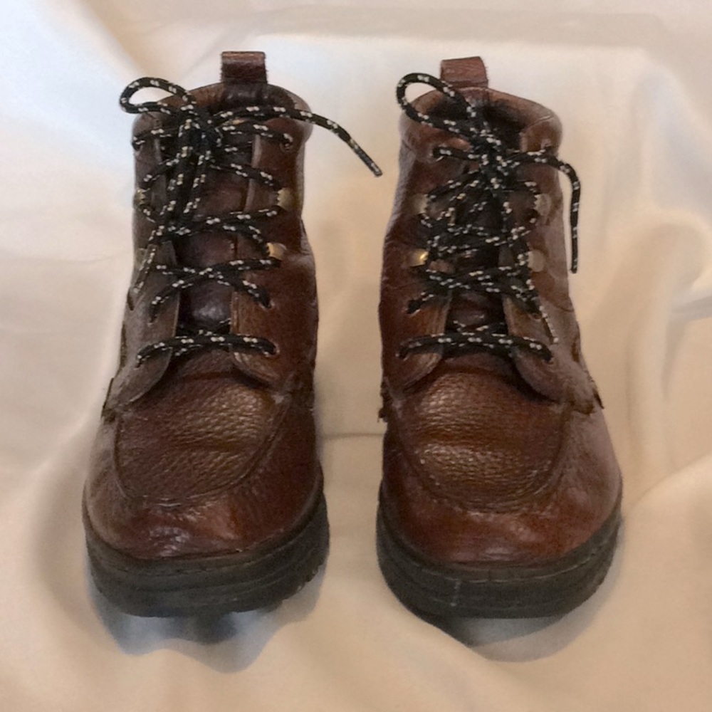 Justin Vintage Hiking Boots, Brown leather sz 7.5